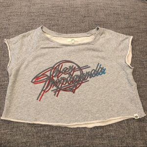 Obey Propaganda 80’s style Crop top